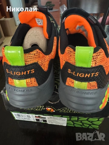 Маратонки Skechers Dino lights N 37, снимка 9 - Детски маратонки - 54730207