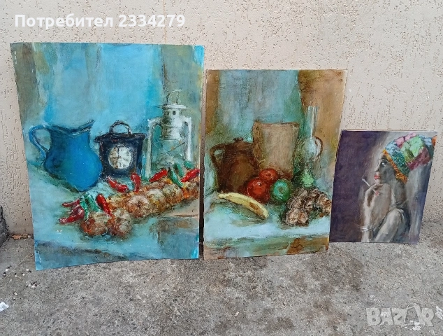 Ръчно рисувани картини с маслени бои, снимка 2 - Картини - 54983220