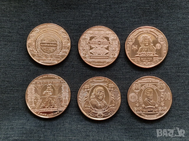 💵 1 oz медна монета, медно кюлче copper coin copper bar, снимка 7 - Нумизматика и бонистика - 55006561