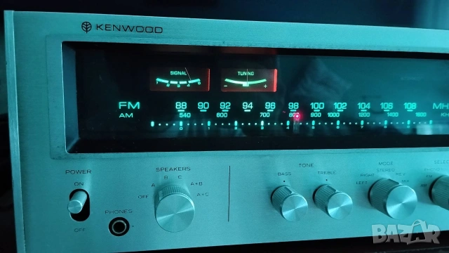 Kenwood KR 6020 класически ресивер, снимка 3 - Ресийвъри, усилватели, смесителни пултове - 54988928
