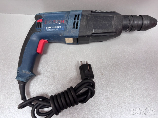 Професионален Перфоратор Bosch GBH 2-26 DFR, SDS PLUS, Made in Germany, снимка 6 - Перфоратори - 54929462