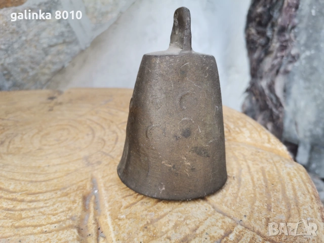 Стар, здрав, бронзов чан, снимка 2 - Антикварни и старинни предмети - 54374410