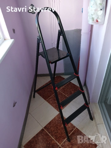 Домашна метална стълба, снимка 2 - Други стоки за дома - 54565340