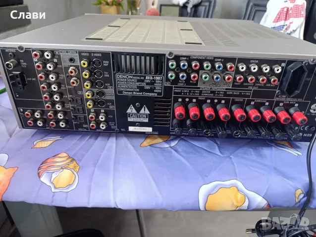 Receiver DENON AVR-1907 , снимка 6 - Ресийвъри, усилватели, смесителни пултове - 55607045