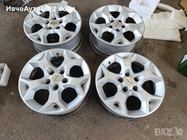 Джанти 16 алуминиеви opel , снимка 5 - Гуми и джанти - 55007610