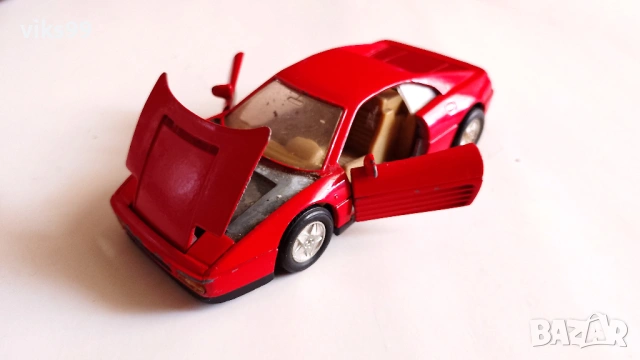 Ferrari 348TB Welly No 9043 - Мащаб 1:43, снимка 2 - Колекции - 54157670