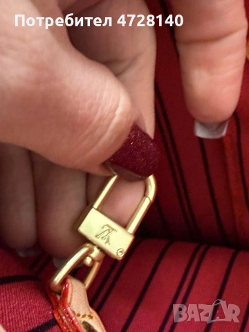 Дамска чанта Louise Vuitton Neverfull, снимка 4 - Чанти - 54461294