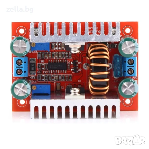 DC-DC Step-up Boost модул 400W 15A Повишаващ преобразувател на напрежение 8.5V-50V към 10V-60V 10388, снимка 6 - Друга електроника - 54691892