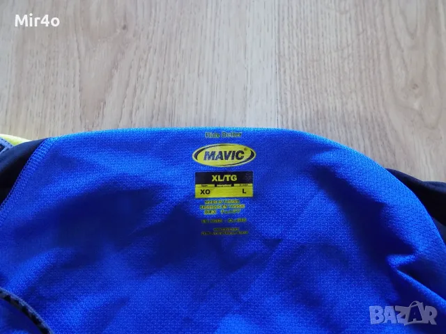 вело джърси mavic/shimano екип тениска шосейно колоездене мъжко оригинал XL, снимка 8 - Спортни дрехи, екипи - 48016798