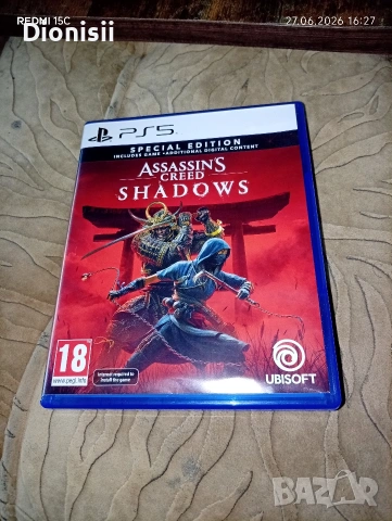 Продавам Assassin's creed Shadow ps 5