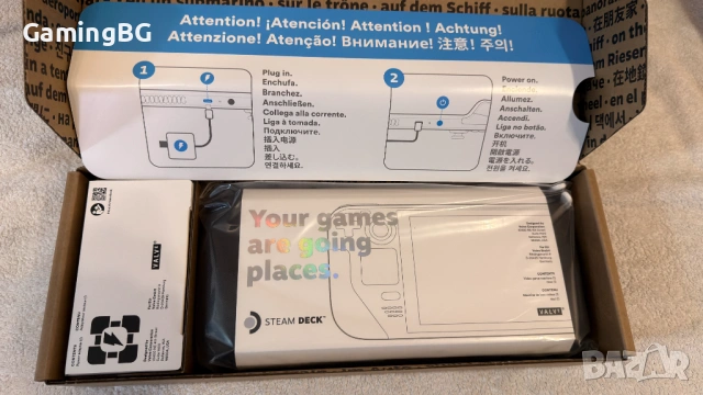 чисто нов Steam Deck 256 Gb