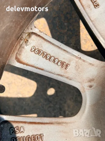 9677989677 5x108 7J 16 цола ET44 алуминиева джанта от Peugeot 308 (T9), 1.6 BlueHDi - 100e/бр., снимка 7 - Гуми и джанти - 55378969