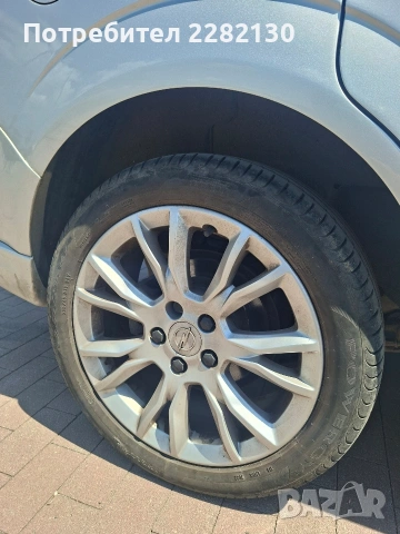 Продавам гуми с оригинални GM джанти 16 цола подходящи за Опел Зафира,Астра, Вектра и др.