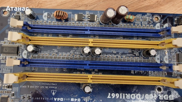 Рядко хибридно дъно ASRock 775Dual-880Pro – AGP + PCI-E / DDR1 + DDR2 / Сокет 775, снимка 6 - Дънни платки - 54496280