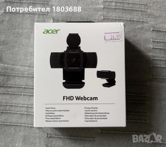 Web камера Acer FHD