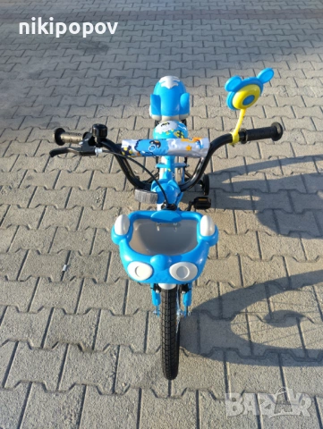 X Детски велосипед 16" 1602 син, снимка 10 - Велосипеди - 54395465