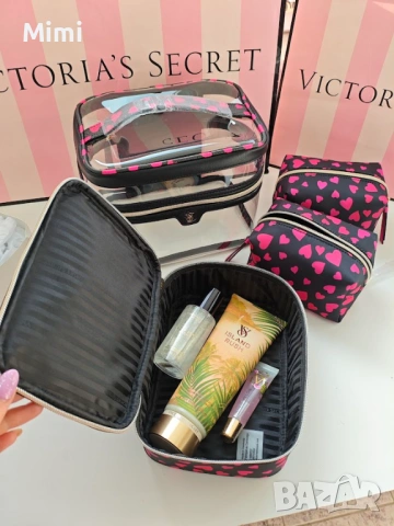 Victoria's Secret оригинална голяма червена/ черна чанта, снимка 11 - Чанти - 53060287