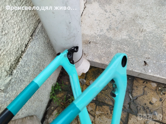 28 цола карбон сет за велосипед колело bianchi със скоба седалка , снимка 6 - Части за велосипеди - 54077669