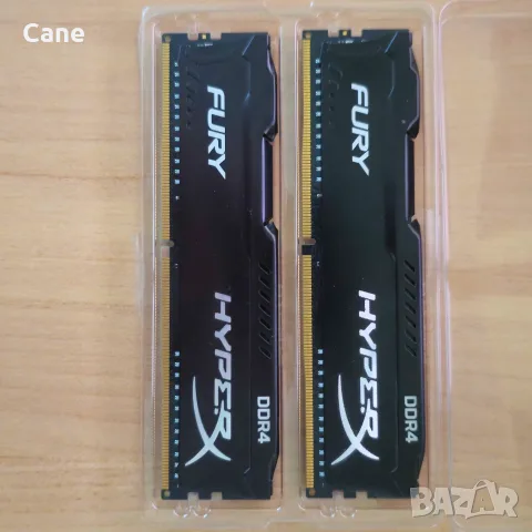RAM памет HyperX Fury Black 2x8GB DDR4 3200MHz (Dual Channel), снимка 3 - RAM памет - 55396077