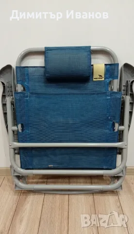 Къмпинг/ плажен стол Easy Camp Breaker Blue - с козметична забележка, снимка 5 - Къмпинг мебели - 55409653