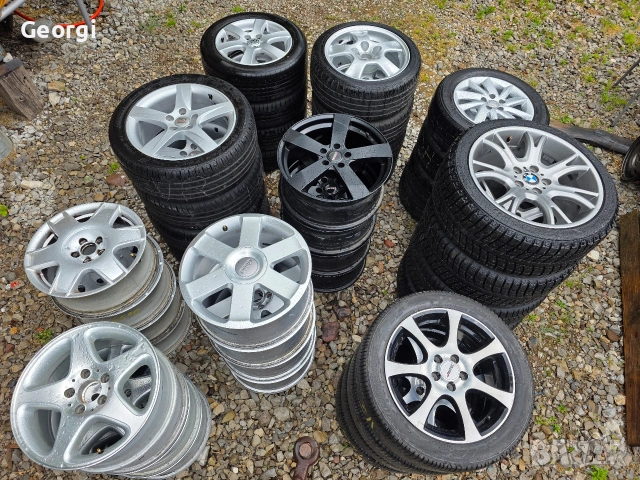 Продавам ОРИГИНАЛНИ Джанти R17 за Мерцедес J7,5 ET 47 5x112, снимка 12 - Гуми и джанти - 55138314