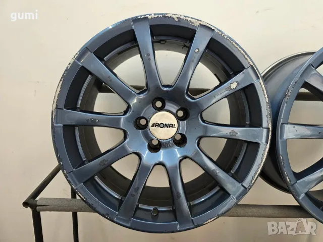 4бр 17ски джанти RONAL за AUDI, VW, SEAT 5х100мм A170946 , снимка 2 - Гуми и джанти - 55617119