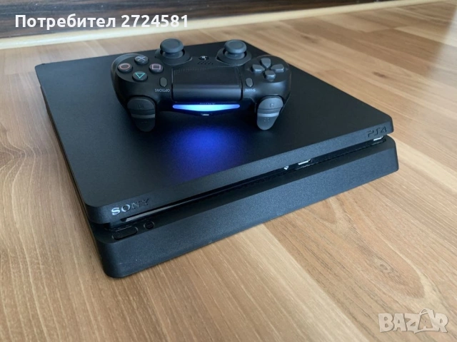 КАТО НОВ ! Ps4 slim 1TB + джойстик
