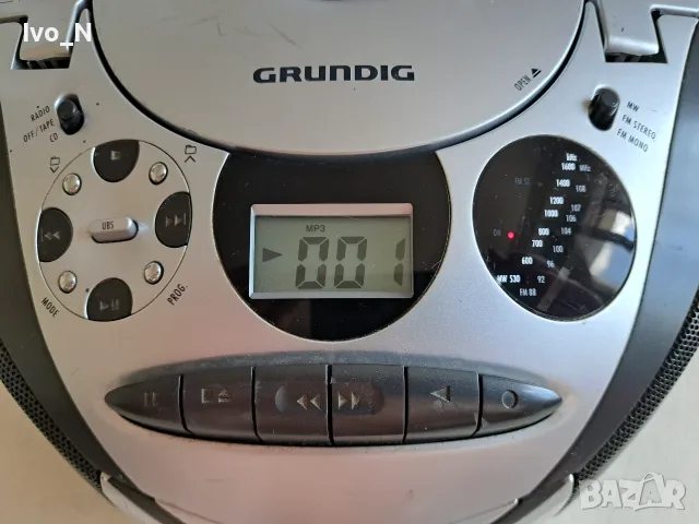 CD радио касетофон Grundig RRCD 2700 MP3., снимка 2 - Радиокасетофони, транзистори - 55440745