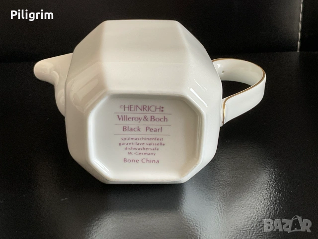 Кана за мляко Villeroy & Boch Black Pearl, Германия., снимка 6 - Други - 55177806