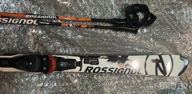 ROSSIGNOL РОСИНЬОЛ неразличим от нов сет ски+автомати, ски обувки и кевларени щеки от сериятаRADICAL, снимка 3 - Зимни спортове - 54640742