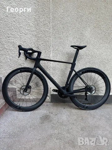 Шосеен карбонов велосипед Cube Litening AIR C:68X Race blackline, размер 56(L), снимка 2 - Велосипеди - 55683411