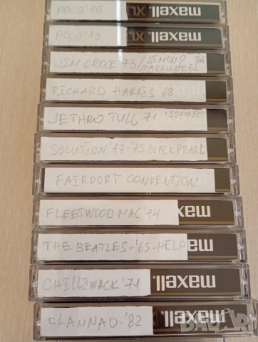 Албуми '70/'80 Maxell Black XLII 90 Epitaxial хромни аудио касети, снимка 2 - Аудио касети - 54234895