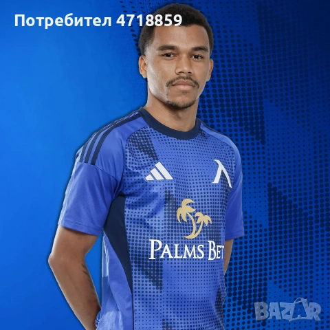 Титулярната фланелка АДИДАС на ПФК "Левски" 1914, снимка 1 - Тениски - 54973055