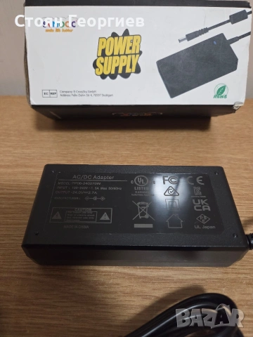 AC/DC адаптер E-Crossstu TPO6-240270W. Модел: TPO6-240270W Вход: 100-240V~1.5A, снимка 2 - Друга електроника - 54513952