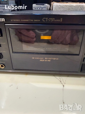 Касетен дек PIONEER CT 737 mark 2, снимка 8 - Декове - 54830837