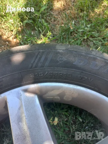 Продавам 2бр. гуми Dunlop 215 55 16 , снимка 6 - Гуми и джанти - 55461646