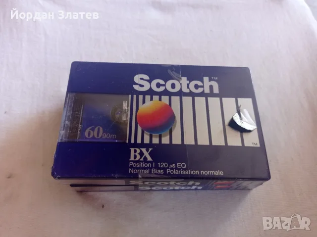 Аудио касети SCOTCH BX 60. 
