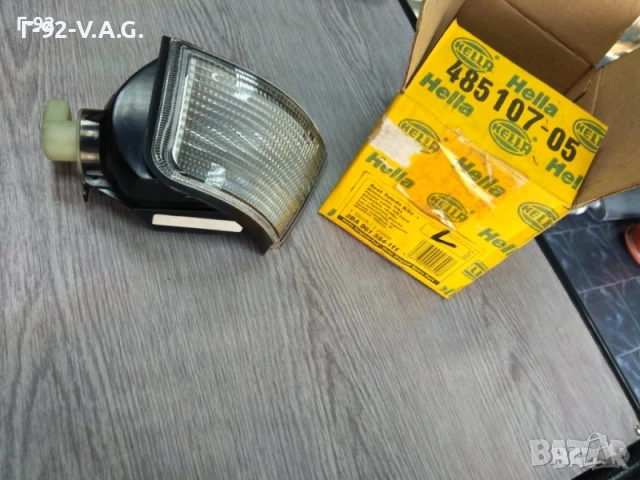 2BA961554-111**NEU**HELLA **бял преден Ляв мигач SEAT TOLEDO L 09/91-95 , снимка 4 - Части - 55278754