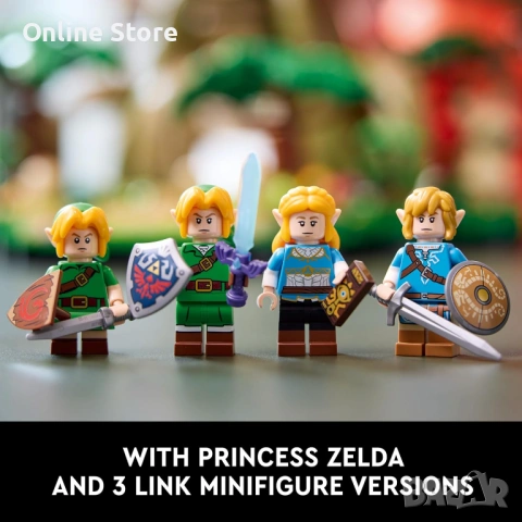 LEGO The Legend of Zelda Great Deku Tree 2 в 1 – 77092, 2500 части, снимка 3 - Конструктори - 54176333