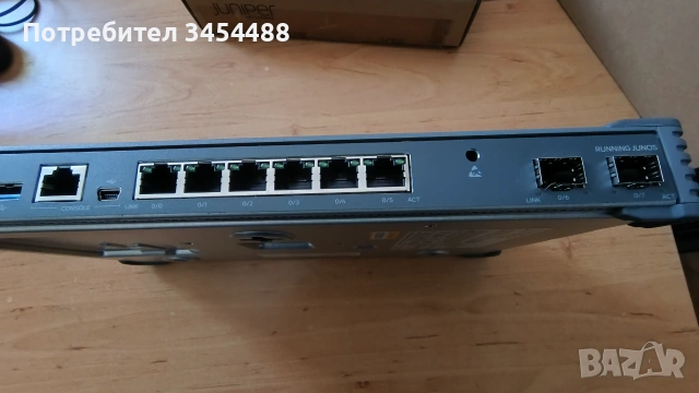 Juniper Networks SRX300 Services Gateway, защитна стена, рутер, снимка 6 - Рутери - 55087221