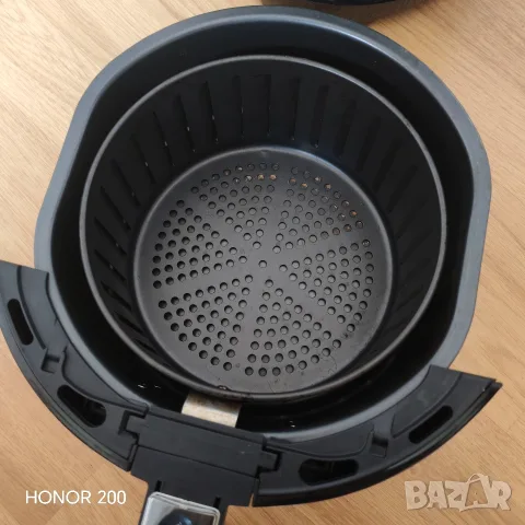 Air Fryer Елеком, фритюрник с горещ въздух, здравословно хранене. , снимка 4 - Уреди за готвене на пара - 55436251