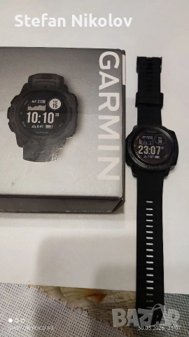 Garmin instinct solar , снимка 6 - Смарт часовници - 54033876