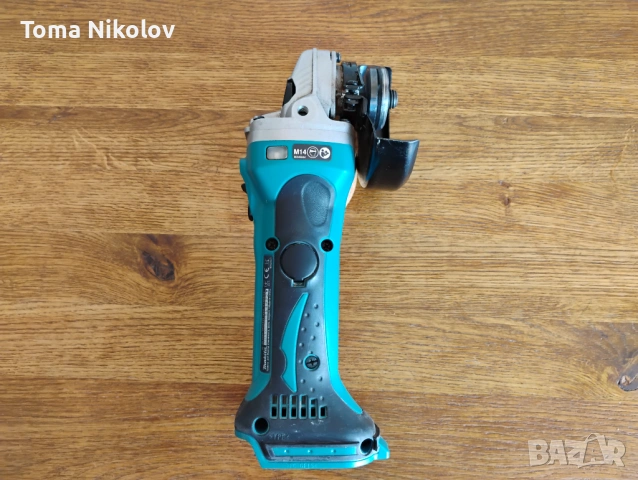 Makita акумулаторен ъглошлайф 18V, снимка 4 - Винтоверти - 54440061
