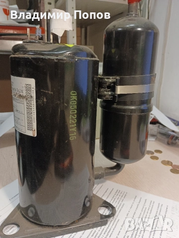 Продавам роторен компресор за климатик, снимка 3 - Климатици - 54356852