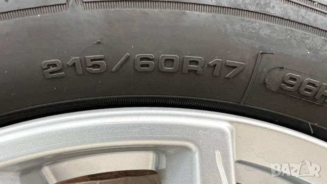 Джанти DEZENT 17 5x114.3 + Гуми 215/60 - ПЕРФЕКТНИ !!!, снимка 12 - Гуми и джанти - 55252645