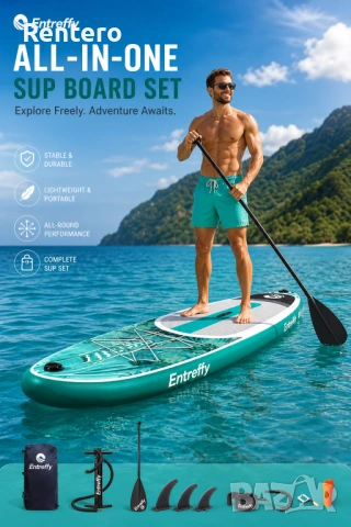 Падъл Борд / Paddle Board 335/84/15, снимка 8 - Водни спортове - 54509266