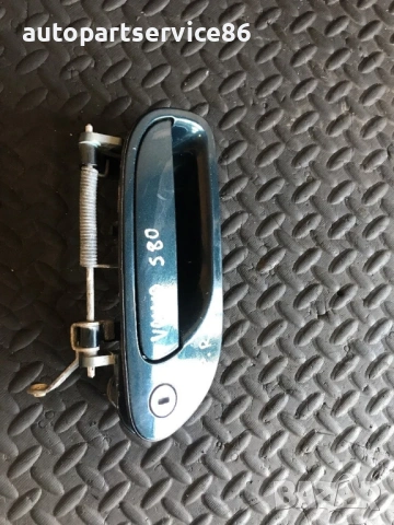 Предна дясна външна дръжка на врата СИНЯ за Volvo S80 2.5 TDI (2001-2005) , снимка 2 - Части - 54146073