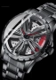 BINBOND Wheel Black Red – мъжки спортен часовник с въртяща джанта, снимка 6