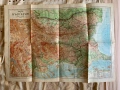 Царство България Карта Втора световна война, снимка 1