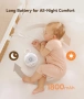 Dreamegg машина за бял шум - D11Max+ звукова машина със силиконов капак без BPA, снимка 5